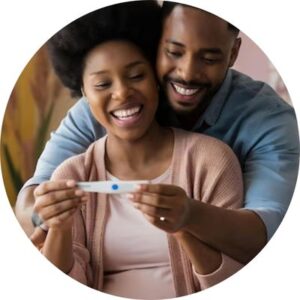 Fertility challenge couple.